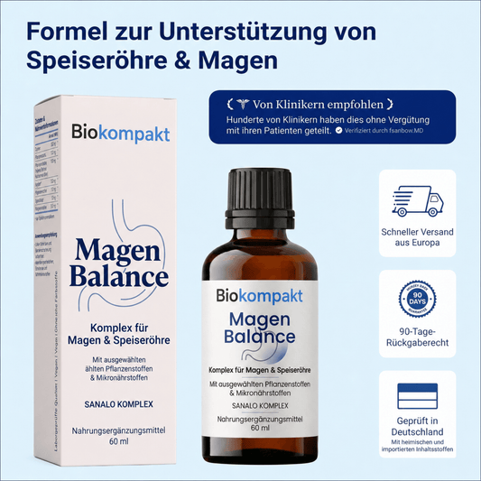 Ultimative Nano-Formel zur Unterstützung von Speiseröhre & Magen