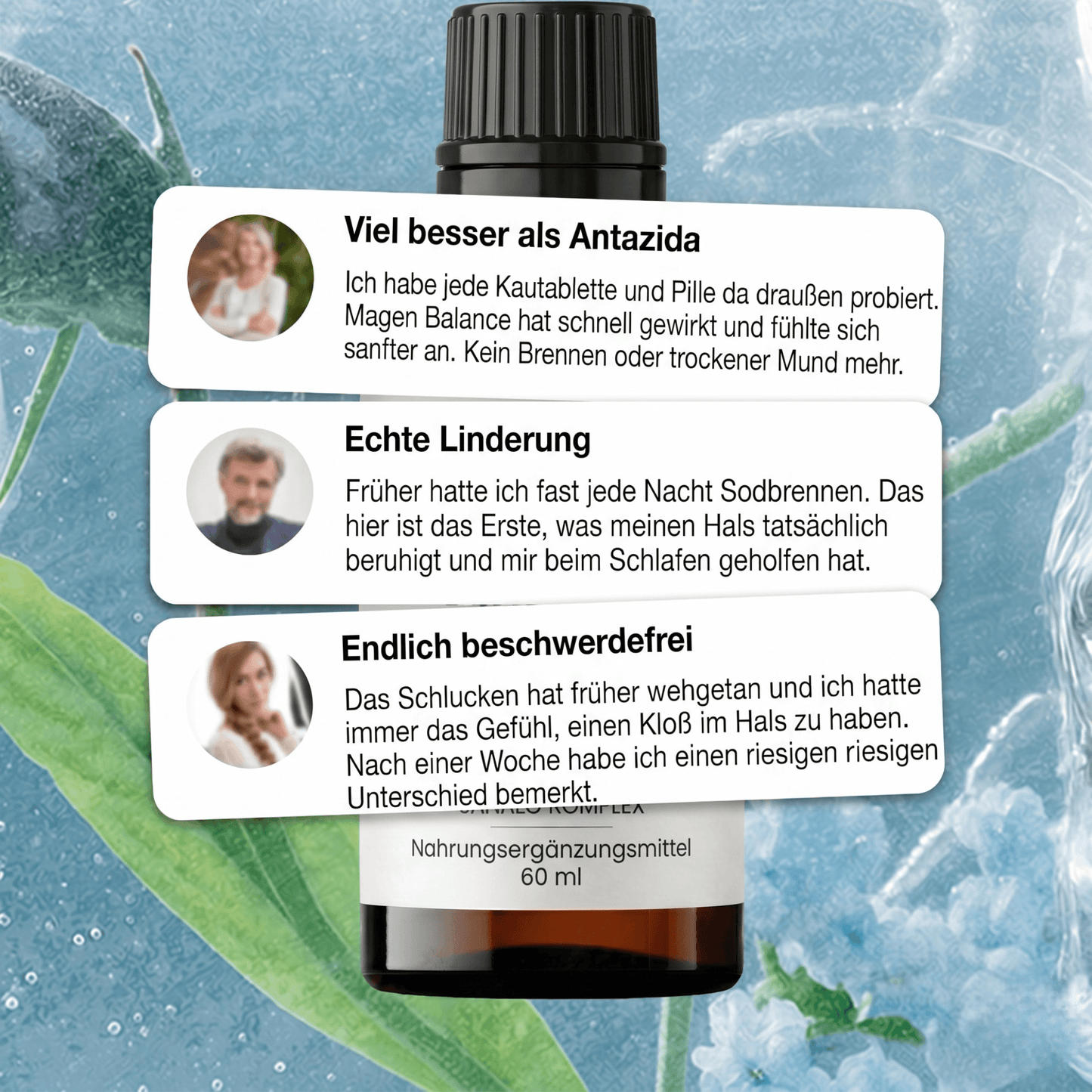 Ultimative Nano Formel zur Unterstützung von Speiseröhre & Magen